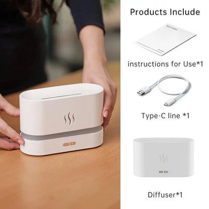Aroma Diffuser Air Humidifier 400ml Cool Mist Purifier – Pejayz