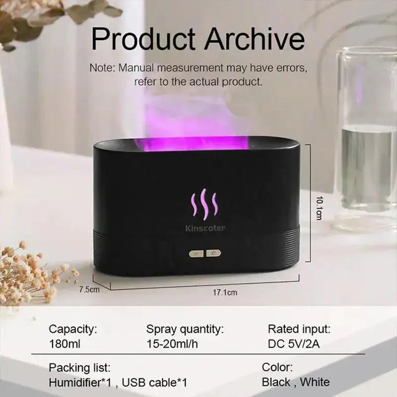 Aroma Diffuser Air Humidifier 400ml Cool Mist Purifier – Pejayz
